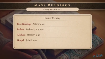 Daily Mass Readings – Friday, 12 April 2024