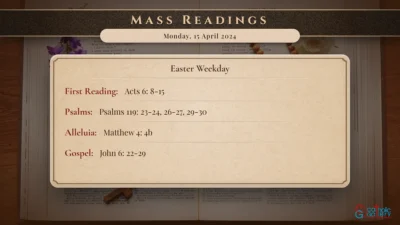Daily Mass Readings – Monday, 15 April 2024