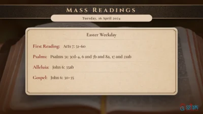 Daily Mass Readings – Tuesday, 16 April 2024