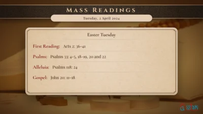 Daily Mass Readings – Tuesday, 2 April 2024