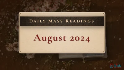 Download Mass Readings – August 2024