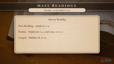 Daily Mass Readings – Tuesday, 10 December 2024