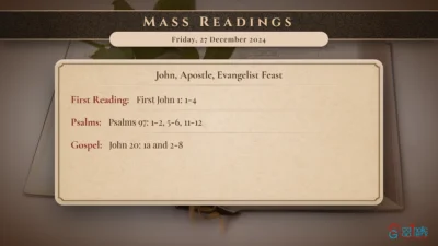 Daily Mass Readings – Friday, 27 December 2024