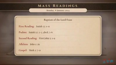 Daily Mass Readings – Monday, 8 January 2024