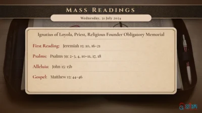 Daily Mass Readings – Wednesday, 31 July 2024