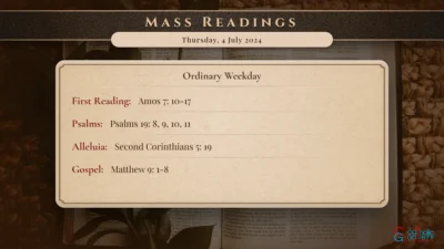 Daily Mass Readings – Thursday, 4 July 2024