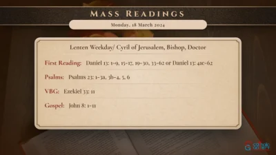 Daily Mass Readings – Monday, 18 March 2024
