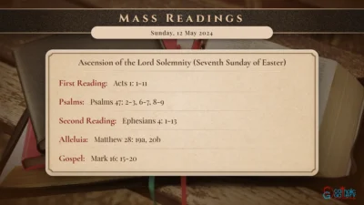 Daily Mass Readings – Sunday, 12 May 2024