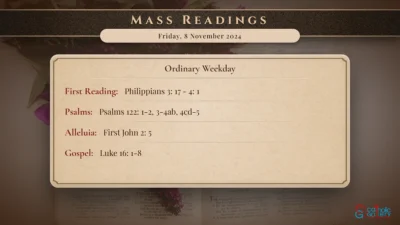 Daily Mass Readings – Friday, 8 November 2024