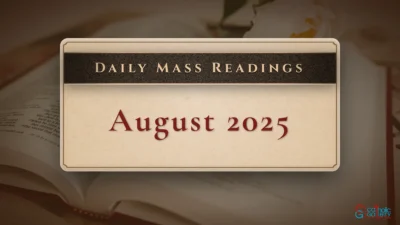 Download Mass Readings – August 2025