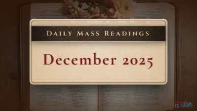 Download Mass Readings – December 2025