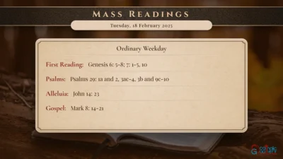Daily Mass Readings – Tuesday, 18 February 2025