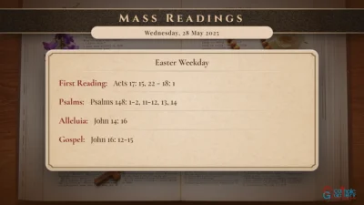 Daily Mass Readings – Wednesday, 28 May 2025