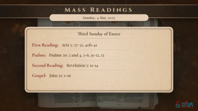 Daily Mass Readings – Sunday, 4 May 2025