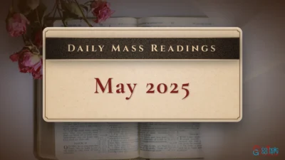 Download Mass Readings – May 2025