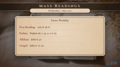 Daily Mass Readings – Wednesday, 7 May 2025