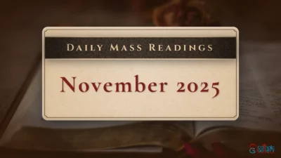 Download Mass Readings – November 2025