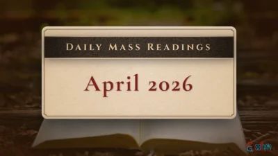 April 2026 Mass Readings Image Gallery