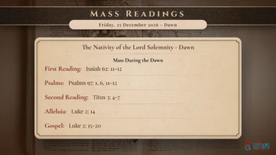 Daily Mass Readings – Friday, 25 December 2026 – Dawn