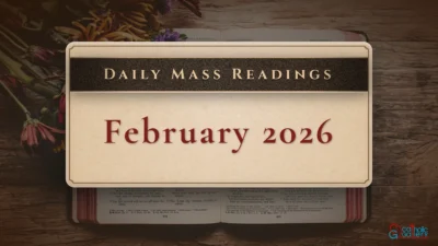 February 2026 Mass Readings Image Gallery