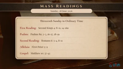 Daily Mass Readings – Sunday, 28 June 2026