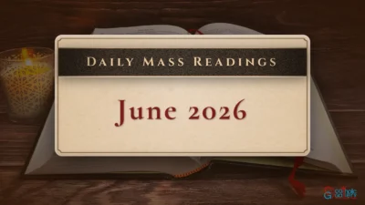 June 2026 Mass Readings Image Gallery