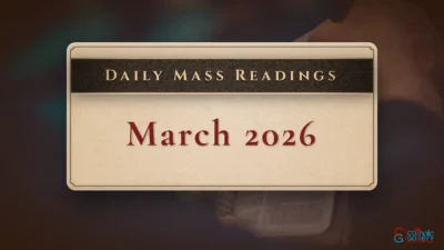 March 2026 Mass Readings Image Gallery
