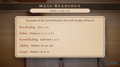 Daily Mass Readings – Sunday, 17 May 2026