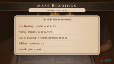 Daily Mass Readings – Sunday, 31 May 2026