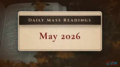 May 2026 Mass Readings Image Gallery