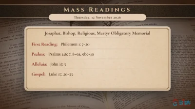 Daily Mass Readings – Thursday, 12 November 2026