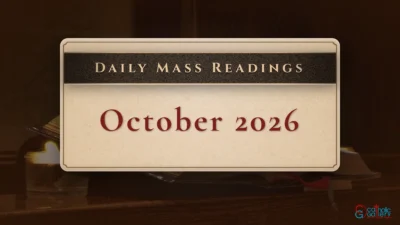 October 2026 Mass Readings Image Gallery