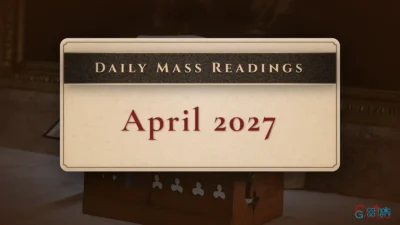 April 2027 Mass Readings Image Gallery
