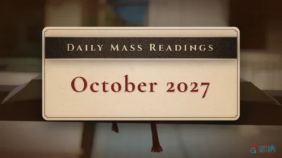 October 2027 Mass Readings Image Gallery