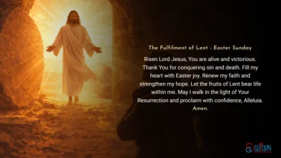 The Fulfilment of Lenten Preparation – Easter Sunday