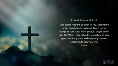 Lenten Preparation – Second Sunday of Lent