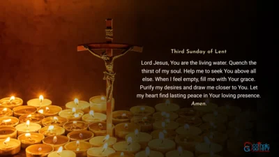Lenten Preparation – Third Sunday of Lent