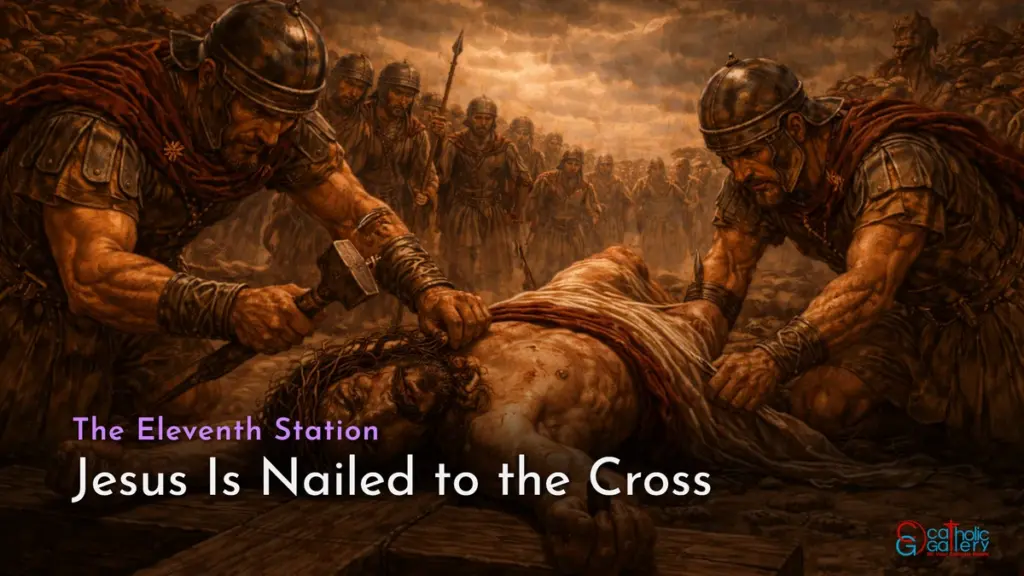 The Eleventh Station - Jesus Is Nailed to the Cross