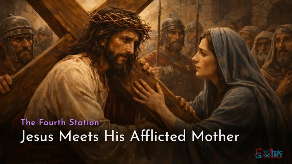 The Fourth Station - Jesus Meets His Afflicted Mother