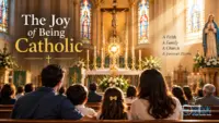 The joy of being Catholic celebrated in a Catholic church